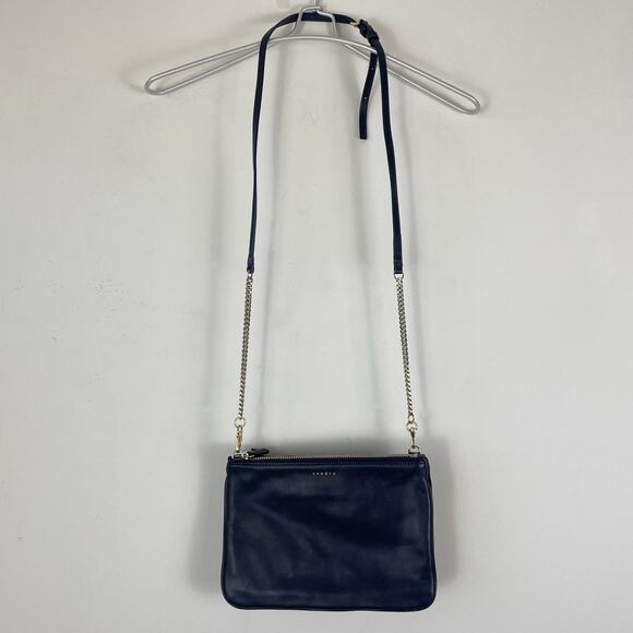 Sandro Navy Crossbody Bag - Picture 1 of 10